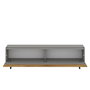 Hanah Home Soporte de TV Gris y Roble